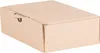 A closed cardboard box on a white background. Produktbild-Vorschau