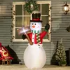 Outsunny 180 cm Aufblasbarer Schneemann mit Schild Produktbild-Vorschau 2