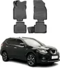 2013-2021 Nissan X-Trail T32 Fußmatten TPE Schwarz 4 tlg Produktbild-Vorschau 1
