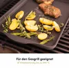 Hoffmann Grillplatte 2in1 eckig 49x29 cm Aluguss Antihaft Produktbild-Vorschau 6