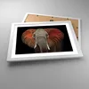 Gerahmtes Poster - Weißer Rahmen - Elefant Rot Ohren - Produktbild-Vorschau 3