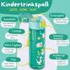 Trinkflasche Kinder, 500ml, leicht - Dinos-mint Produktbild-Vorschau 4