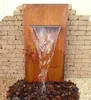 Cortenwand Wasserwand mit Edelstahlauslauf 75 cm 175/90/30 Produktbild-Vorschau 3