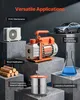 VEVOR Vakuumpumpe, 3,5 CFM 99 L/min, 1-stufig, 180 W Produktbild-Vorschau 6