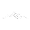 Wallity, Mountain - 10, Accessoire mural décoratif en Voir les images du produit 5