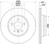 2 Bremsscheiben innenbelüftet Ø 75 mm 20 mm HELLA passend Produktbild-Vorschau 8