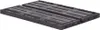 A close-up, slightly angled product shot of a black foldable crate, presented on a white background. Produktbild-Vorschau