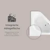 Schulte Eckbadewanne Komplettset Garda, 135x135 cm, Produktbild-Vorschau 6