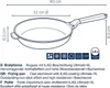 Antihaftbeschichtete bratpfanne 32 cm Kela line 10086 Produktbild-Vorschau 3