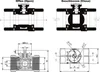 Trojcestný zónový ventil Wiltec DN20 26,9 mm (3/4"), Náhľad obrázku produktu 3
