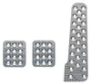 Set di pedali OMP OA/1020 Alluminio Anteprima dell’immagine prodotto 1