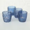 Boltze Windlicht Set Marilu 4-tlg blau Deko-Gläser Produktbild-Vorschau 2