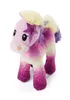 A plush toy pony standing on a white background. Podgląd zdjęcia produktu