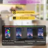 Kuchyňský vozík s LED osvětlením a sklopným stolem, mobilní Náhled obrázku produktu 3