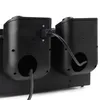 The back view of two black electrical appliances connected by a cable. Náhľad obrázku produktu