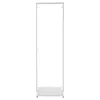 A white metal clothing rack on a white background. Náhled obrázku produktu