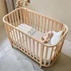 Petite Amélie Ovales Babybett Cocoon 60 x 120 cm - Natur Produktbild-Vorschau 3