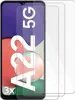 3x Galaxy A22 5G Panzerglas Panzerfolie Schutzglas Display Produktbild-Vorschau 9