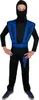 blaues Ninja Kostüm für Jungen - Größe 110-152, Produktbild-Vorschau 1