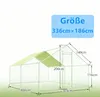 Hühnerstall Hühnerhaus Geflügelstall 3x4x2m Freilaufgehege Produktbild-Vorschau 9