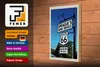 Holzschild Reise 20x30cm USA Ameria Los Angeles Route 66 Produktbild-Vorschau 3