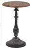 Table d'appoint en sapin massif 40 x 64 cm brun Voir les images du produit 10