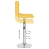 The Living Store Barhocker 2 Stk. Senfgelb Stoff Produktbild-Vorschau 8