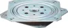 A top-down view of a metal turntable bearing. Produktbild-Vorschau