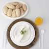 RyanPack Zuckerrohr Bagasse Teller 18 cm Weiß – Einweg Produktbild-Vorschau 10