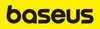 The image shows the brand logo 'Baseus' in black text on a yellow background. Produktbild-Vorschau