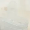 A close-up view of the lid of a clear plastic storage container. Produktbild-Vorschau