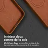 Accezz Vintage Leather Magsafe Backcover Samsung Galaxy A56 Anteprima dell’immagine prodotto 9