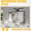 JOIEYOU 15W Spiegelleuchten Rechteck Wandleuchte mit 180° Produktbild-Vorschau 5