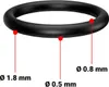 Airbrushpistole 0,2 mm Düse Nadel und O-Ring Spritzpistole Náhled obrázku produktu 6