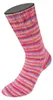 Lana Grossa - Cosy Socks Multi Stripes 0152 tulpenrot Produktbild-Vorschau 1
