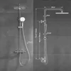 JOHO Regendusche Duschsystem mit Thermostatbatterie Produktbild-Vorschau 7