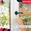 KOTARBAU® 10er Set Fenstergriff Balkontürgriff Druckknöpfe Produktbild-Vorschau 4
