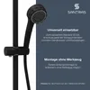SANTRAS® Duschschlauch aus Kunststoff 1/2" in Schwarz Matt Produktbild-Vorschau 4
