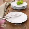 Moritz & Moritz BASIC 6tlg Dessertteller Set weiß Produktbild-Vorschau 2