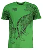 Trendiges Herren Grün T-Shirt mit Rundhals und Print-Logo Produktbild-Vorschau 1