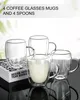 4er Ste Doppelwandige Kaffeegläser 350ml,Borosilikatglas Produktbild-Vorschau 5