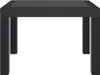 vidaXL Table de jardin anthracite 59x47x40 cm PP Voir les images du produit 3