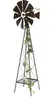 A decorative metal windmill with artificial ivy vines. Anteprima dell’immagine prodotto
