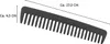 Afro hřeben 17,5 cm Náhled obrázku produktu 3