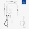 Villeroy & Boch 96970106 Küchenarmatur Steel Shower 969701 Produktbild-Vorschau 18