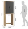 mokebo® Waschmaschinenschrank für Waschmaschinen & Trockner Produktbild-Vorschau 7