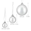 relaxdays 10027269_55 100 relaxdays Weihnachtskugeln Náhľad obrázku produktu 4