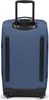 The back view of a blue rolling suitcase. Náhľad obrázku produktu