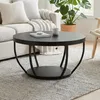 Home Collective Couchtisch Ø 80 cm rund, moderner Produktbild-Vorschau 1