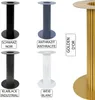 Magnetický nábytok Kovová stolová podnož okrúhla [ zlatá ] Náhľad obrázku produktu 4